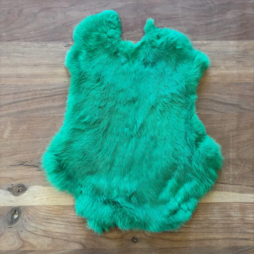 Vibrantly Dyed Rabbit Furs - Image 3
