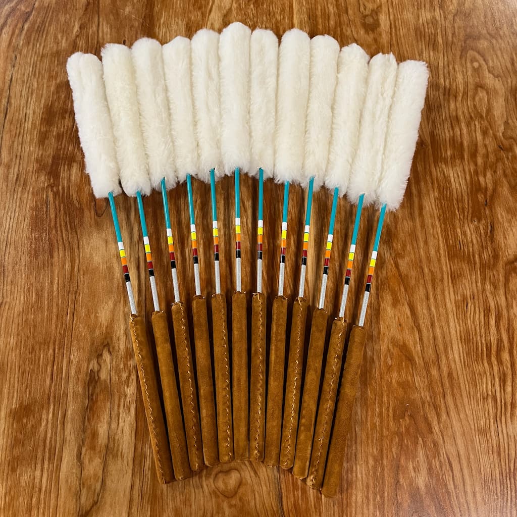 Fluffy Sticks Turquoise