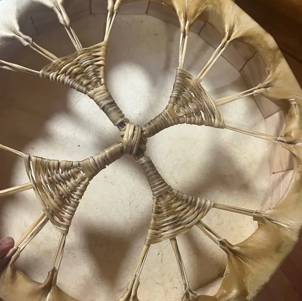 Native Hand Drums-Deer Hide - Image 3